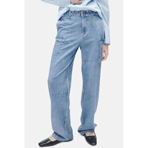 Rag & Bone Denim Jeans Sz 27 Miramar Nora Cargo Pants Sweatpants Celeste Altered